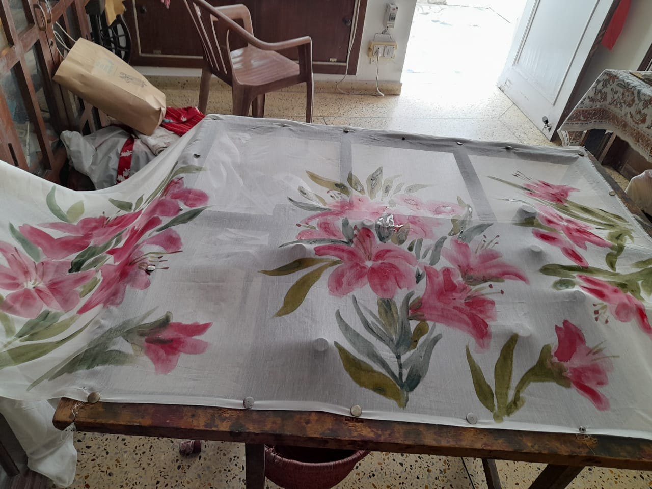 fabric painting course