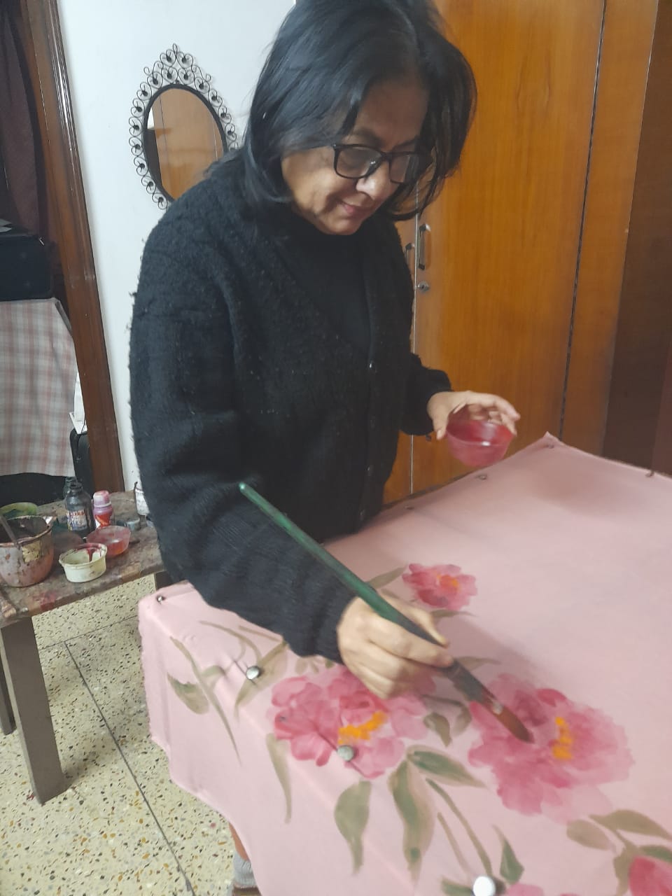 fabric painting classes